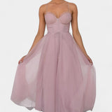Vestido Midi de Tul Eileen