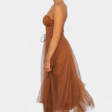 Vestido Midi de Tul Eileen