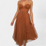 Vestido Midi de Tul Eileen