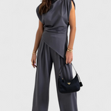 Conjunto Asimétrico Sofia con Hombros Drapados