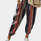 Pantalones de lino Mely de corte relajado con estilo atemporal