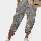 Pantalones de lino Mely de corte relajado con estilo atemporal