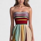 Vestido Largo Leticia con Caída Suave y Estilo Natural