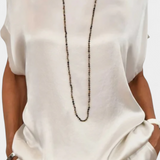 Conjunto de Primavera de Dos Piezas Blasa con Estilo Sofisticado