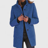 Chaqueta de Cuello Alto para Mujer Lucía