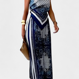 Conjunto Leonie Paisley con Tirantes