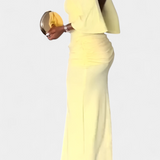 Vestido Maxi Sin Espalda Carlotta