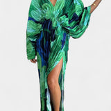 Vestido Maxi Recca con Pliegues