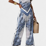 Conjunto Leonie Paisley con Tirantes
