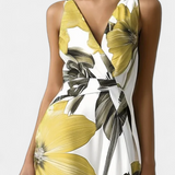 Vestido Clásico Regina con Estampado Floral