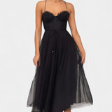 Vestido Midi de Tul Eileen