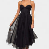 Vestido Midi de Tul Eileen