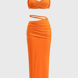 Conjunto de Falda Sin Espalda Estela