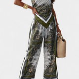 Conjunto Leonie Paisley con Tirantes