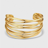 Pulsera de Alambre en Capas