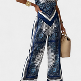 Conjunto Leonie Paisley con Tirantes
