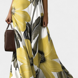 Vestido Clásico Regina con Estampado Floral