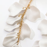 Pendientes de Gota de Pétalo de Orquídea