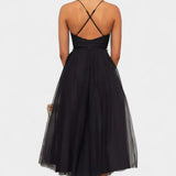 Vestido Midi de Tul Eileen