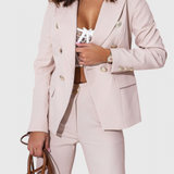 Conjunto de Blazer y Pantalones Rosalind Elegante