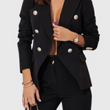 Conjunto de Blazer y Pantalones Rosalind Elegante