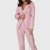 Conjunto de Blazer y Pantalones Rosalind Elegante