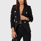 Conjunto de Blazer y Pantalones Rosalind Elegante