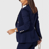 Conjunto de Blazer y Pantalones Rosalind Elegante