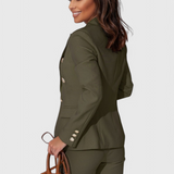 Conjunto de Blazer y Pantalones Rosalind Elegante