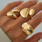 Anillos de Metal Irregulares