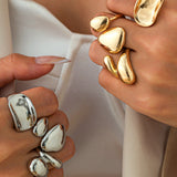 Anillos de Metal Irregulares