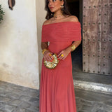 Camila | Vestido Maxi de Malla Elegante