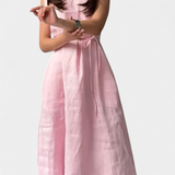 Vestido sin mangas Rosetta con lazo ajustable