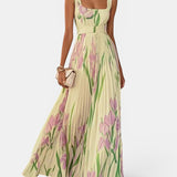 Vestido Maxi Boho para Mujeres | Floral A-Line