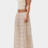Conjunto Eugenie con Top Plisado y Falda