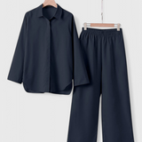 Conjunto de Lino y Algodón de Dos Piezas Skye con Silueta Relajada