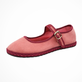 Emma | Zapatos de Ballet Mary Jane con Punta Redonda y Correa con Hebilla para Mujeres