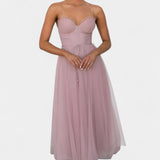 Vestido Midi de Tul Eileen