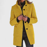 Chaqueta de Cuello Alto para Mujer Lucía