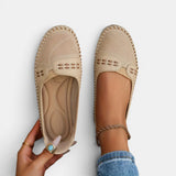 Mocasines para Mujeres | Slip-On Plano con Punta Redonda
