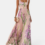 Vestido Maxi Boho para Mujeres | Floral A-Line