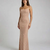 Vestido Maxi Celeste