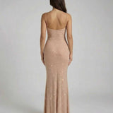 Vestido Maxi Celeste