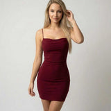 Vestido Mini Burdeos