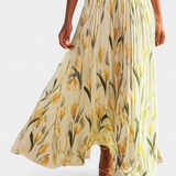 Vestido sin mangas Juliene Floral con Cinturón