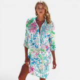 Julia | Vestido de camisa elegante para el verano