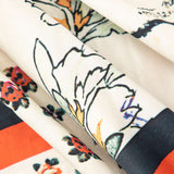 Pantalones rectos de talle alto Maple con estampado floral