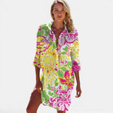 Julia | Vestido de camisa elegante para el verano