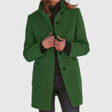 Chaqueta de Cuello Alto para Mujer Lucía