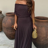 Camila | Vestido Maxi de Malla Elegante